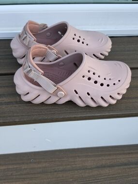 Crocs Pink Lightweight Clog Sandals